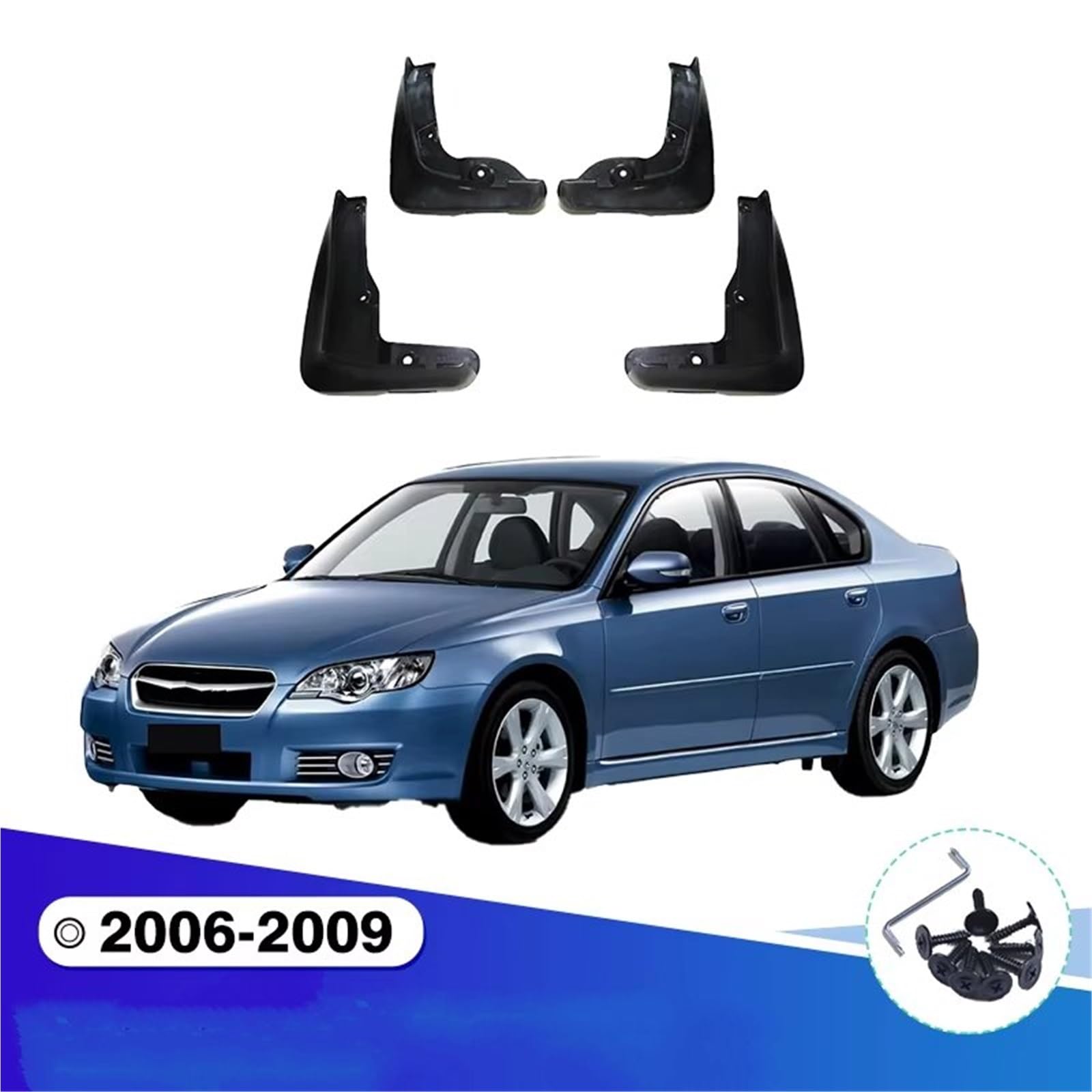 Schutzblech Mudflap Schmutzfänger Für Subaru Für Legacy 2006 2007 2008 2009 Kotflügel Spritzschutz