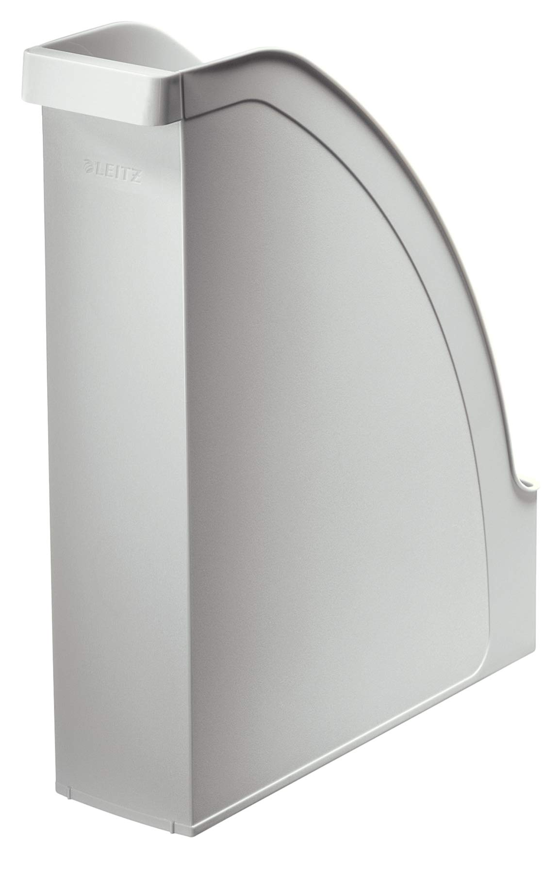 Leitz Portariviste A4, confezione da 6, per uso in formato verticale e orizzontale, grigio, serie Plus, 24760085