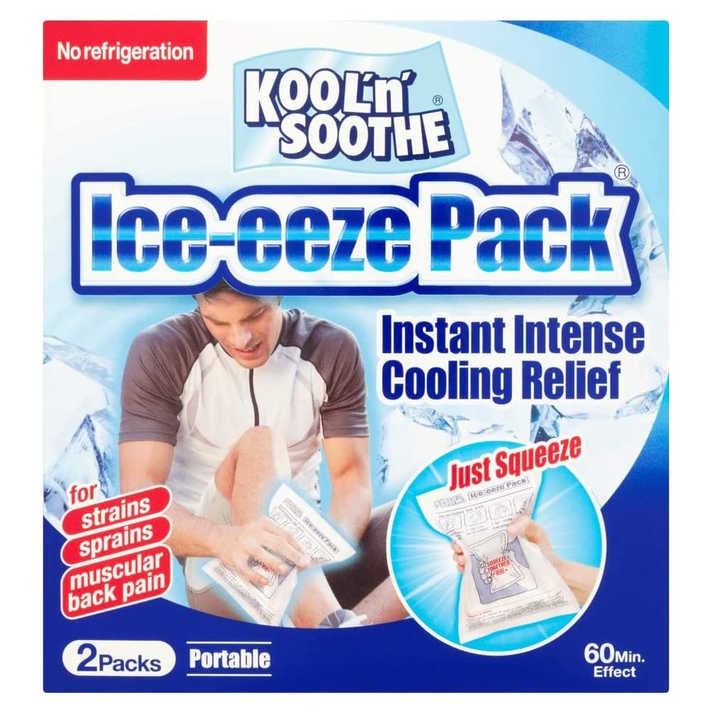 KOOL 'n' SOOTHE Ice Eeze Adult Hot and Cold Packs