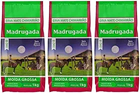 Erva Mate Madrugada Moída Grossa 3KG