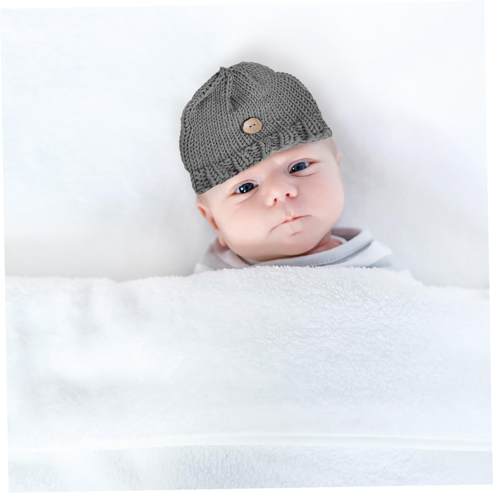 Holibanna Tirantes Recién Nacidos Traje De Fotografía Recién Nacido Niño Ropa De Recién Nacido Accesorios Para Sesión De Fotos De Bebé Ropa De Bebes Material De Algodón De Leche Grey