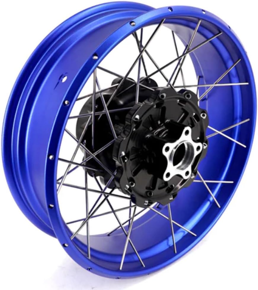 KKE 3.5 * 21'' & 5.0 * 18'' Tubeless Wheels Spoked Black Rims Fit Harley Street Glide/CVO 2024