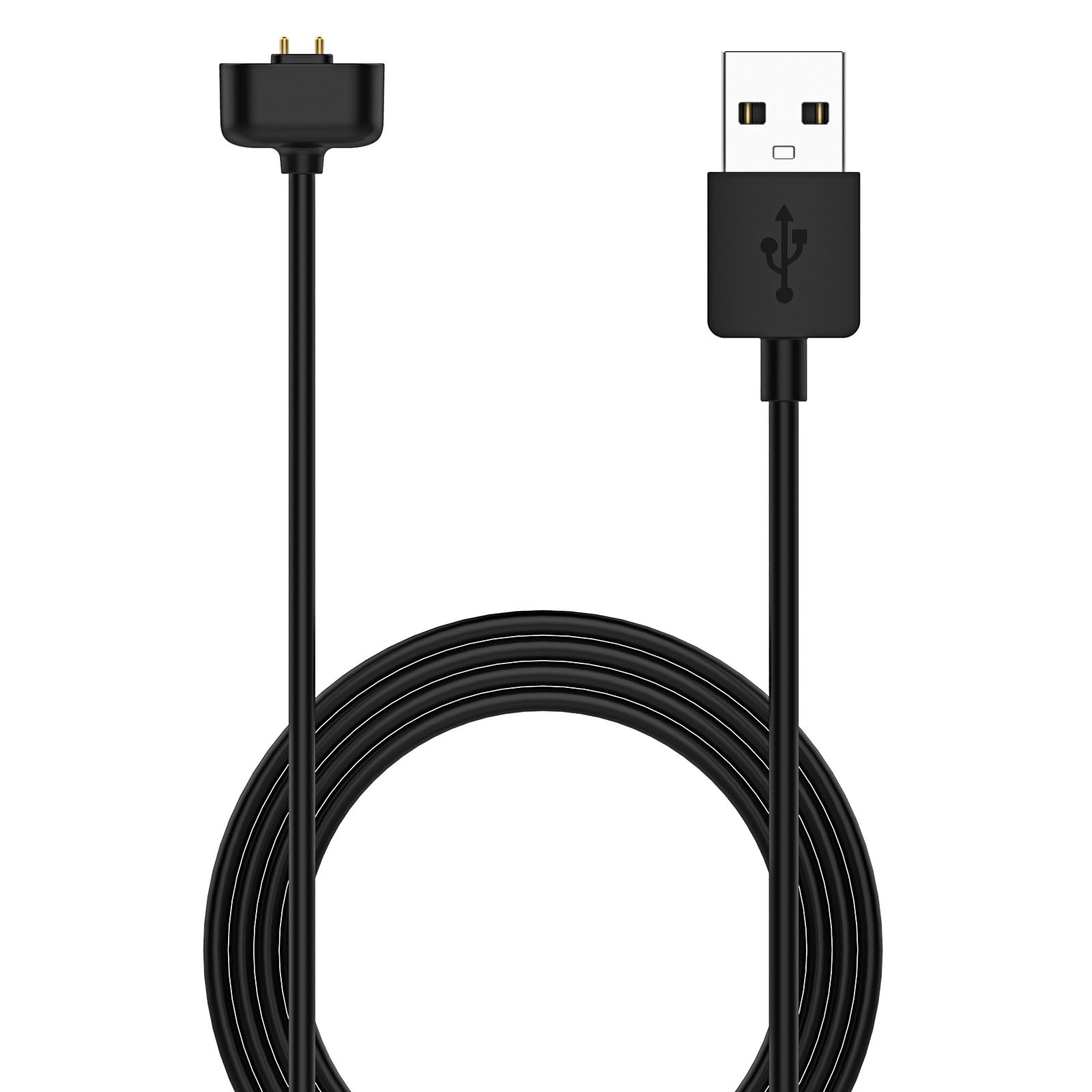 AKYGA AK-SW-48 USB Charging Cable Compatible with Amazfit Band 7 1 m Black Charger