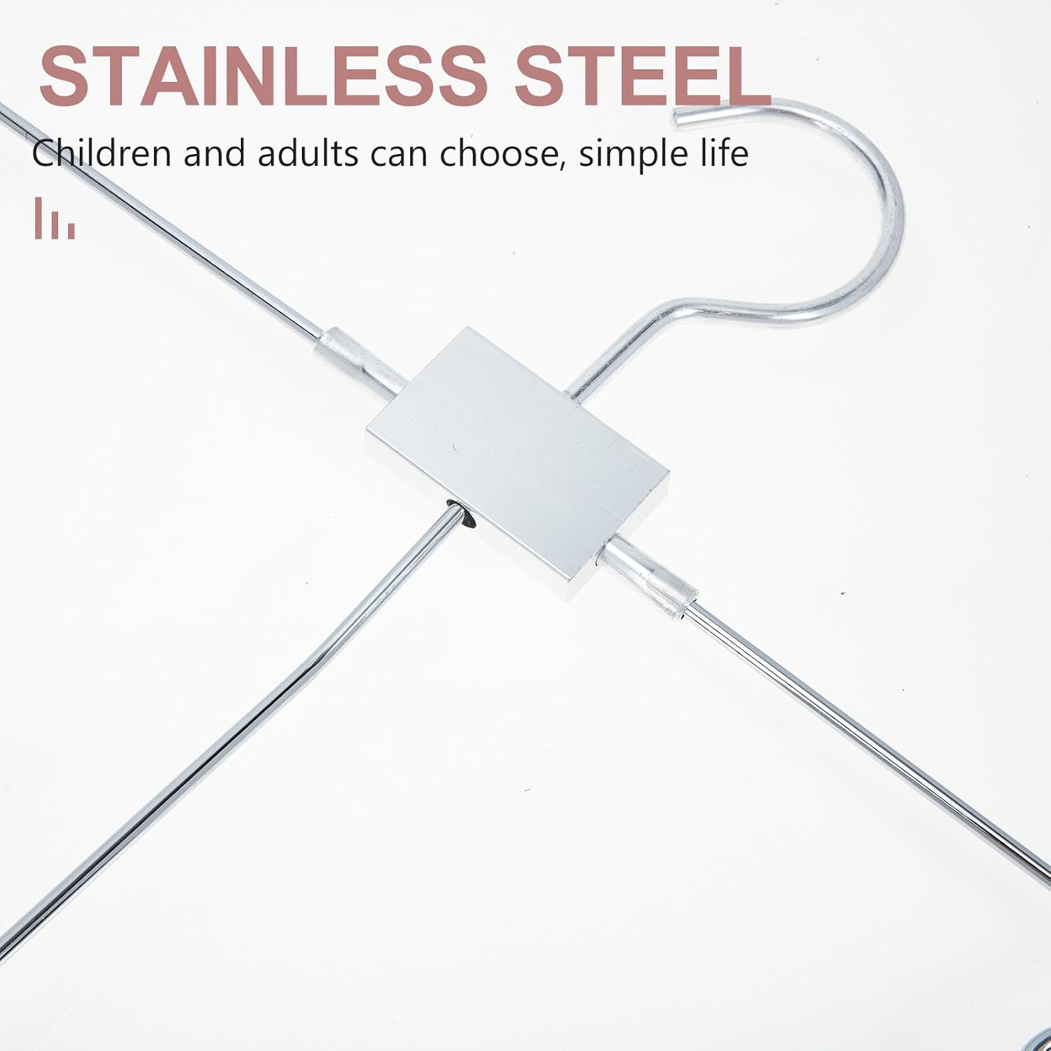 GALPADA Stainless Steel Swimwear Display Rack Metal Pants Hanger for Adults and Swimming Trunks Drying Shelf Retail Clothing Garment Rack