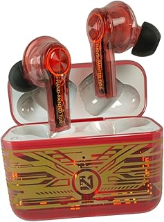 PartyKindom 1 Par Fone De Ouvido Fones De Ouvido Para Correr Fones De Ouvido Intra-Auriculares Fones De Ouvido Fones De Ouvido Estéreo Fones De Ouvido Fitness Abs Vermelho Intra-Auricular