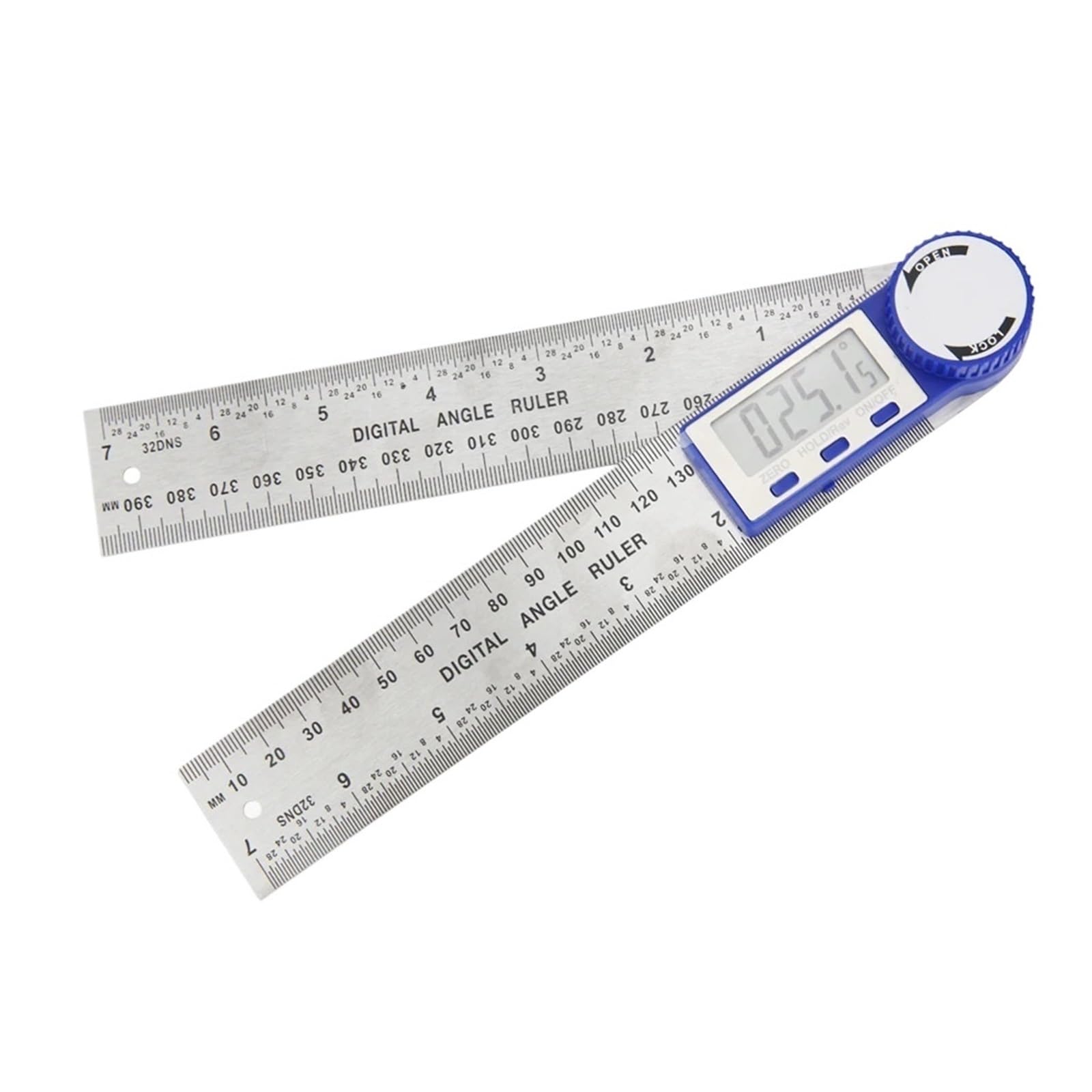 Anglemètre numérique 360 degrés en métal durable règle carrée Protractor P2 - 6
