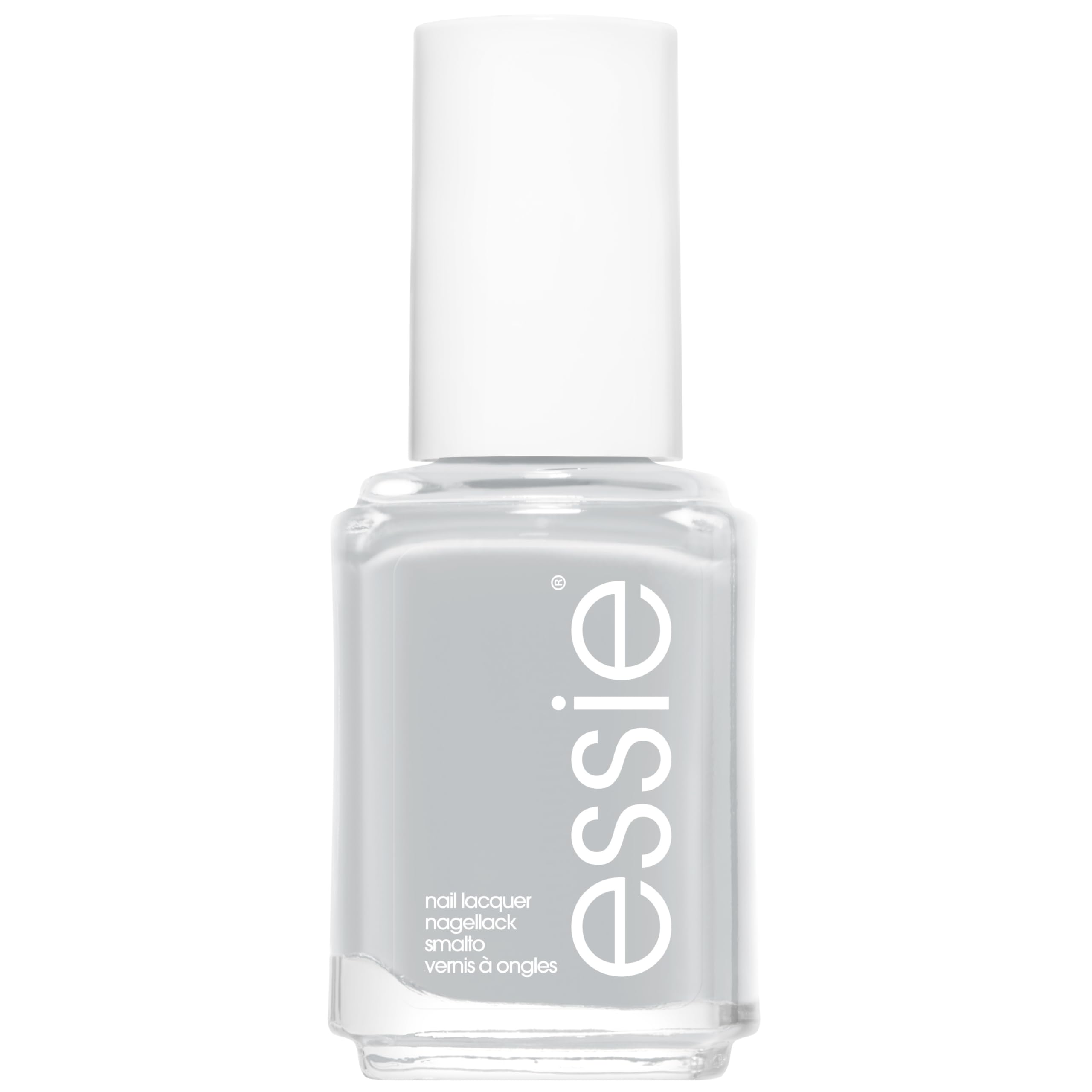 Nail Polish 604 Press Pause Light Grey Colour, Original High Performance Shine and High Coverage Nail Polish, Long-Lasting Luxury Nail Varnish 13.5 ml