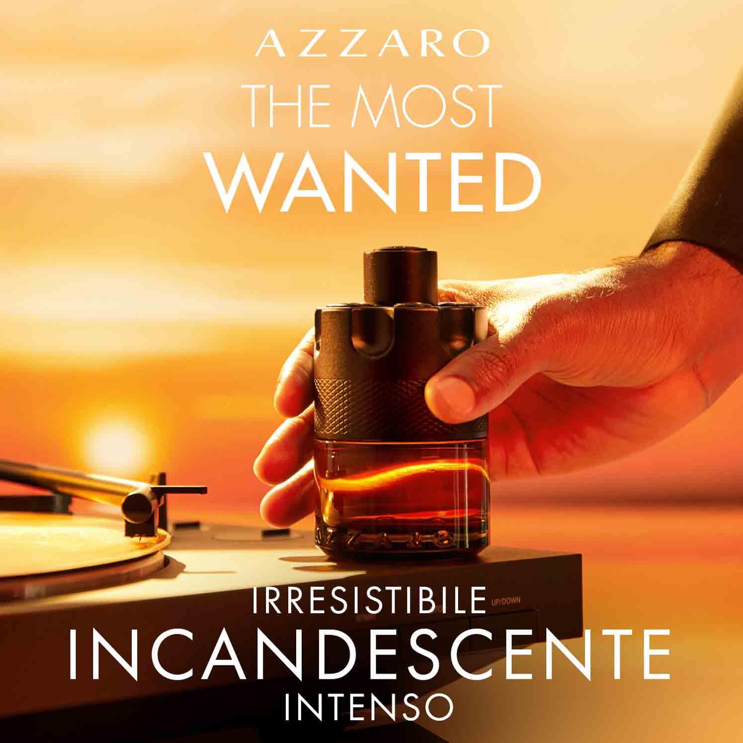 Azzaro The Most Wanted Parfum Profumo Uomo, Fragranza Maschile Speziata, Note Calde e Legnose, A Lunga Durata