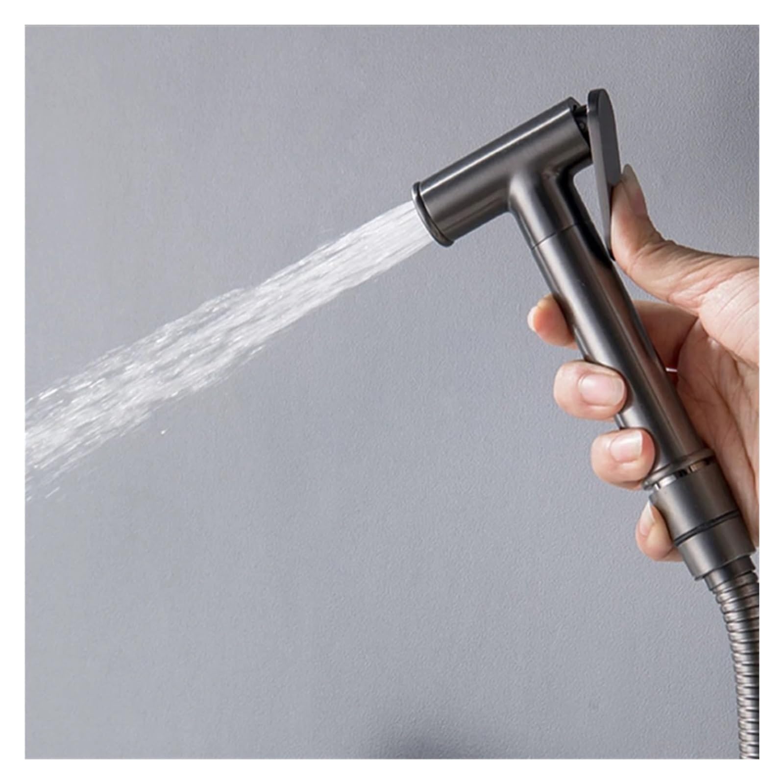 Rubinetto per Bidet Doccia igienico in Ottone con spruzzatore per WC Portatile con Miscelatore Acqua Calda e Fredda per la Massima Pulizia e Comfort del Bagno