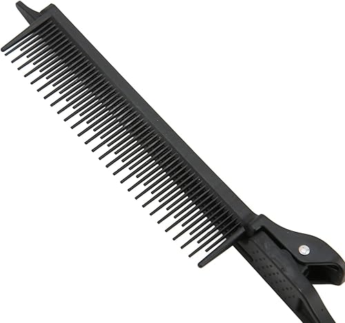 Miniatura 8 de Peine de clip de cola de rata, peine de resaltado, herramienta de peinado para cortar el cabello, reflejos y peinar el cabello (10.4 x 1.0 in),