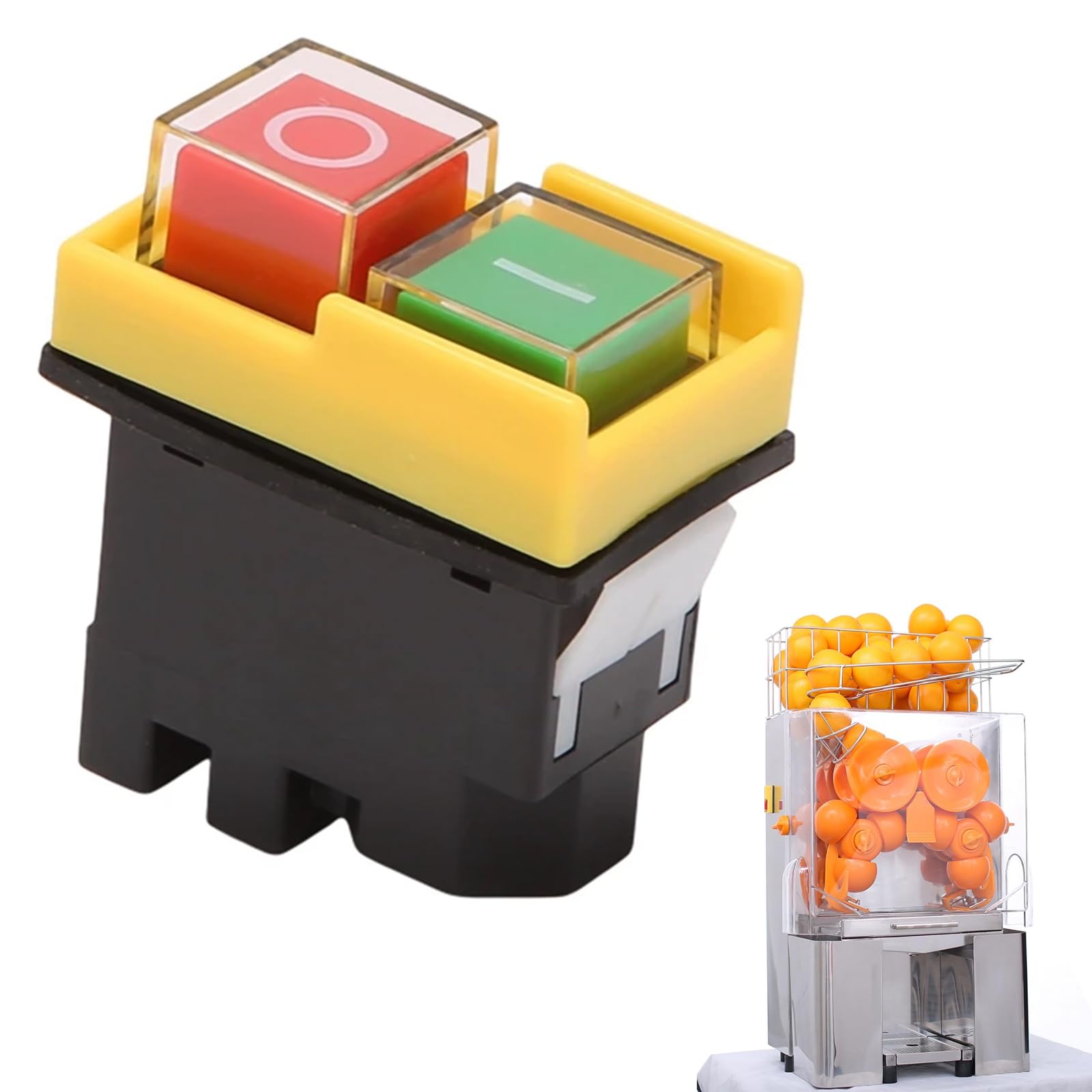 Orange Juicer Parts Electromagnetic Switch Reliable On-Off Switch Durable Spare Parts for XC2000E Series Orange Juicers Maintenance Technician Equipment