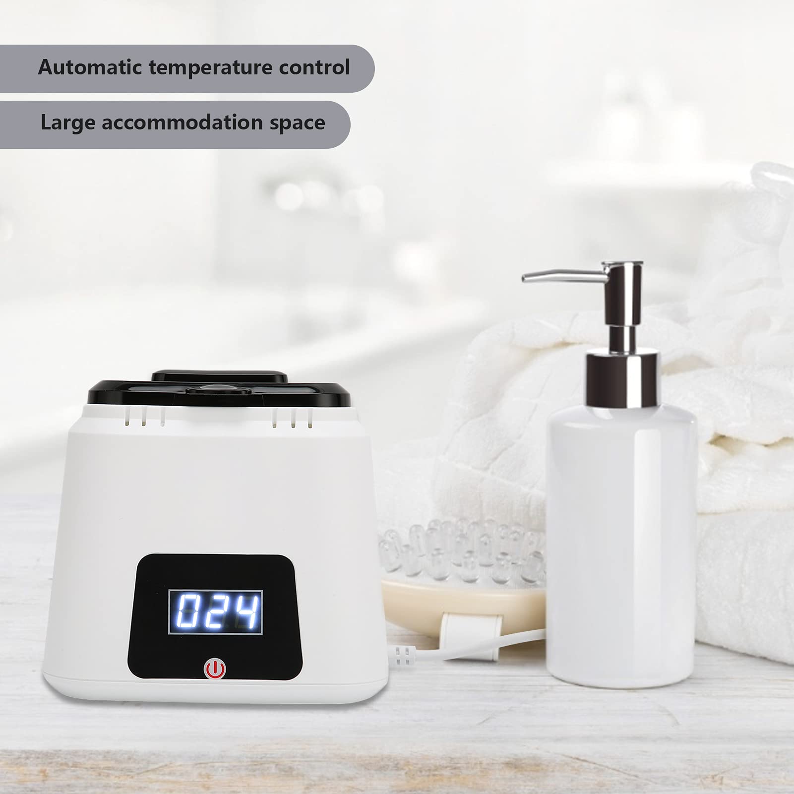 Sterilizzatore per Utensili in Metallo, Scatola Sterilizzatrice, Strumenti per la Bellezza dei Capelli delle Unghie Vassoio per Sterilizzatore Accessori per Manicure Scatola di Plastica per la(EU)