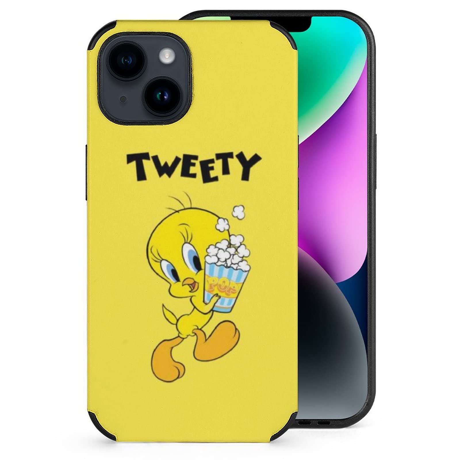 ルーニーチューン　トゥイーティー　電話　コードレス ルーニーチューントゥイーティー電話コードレス