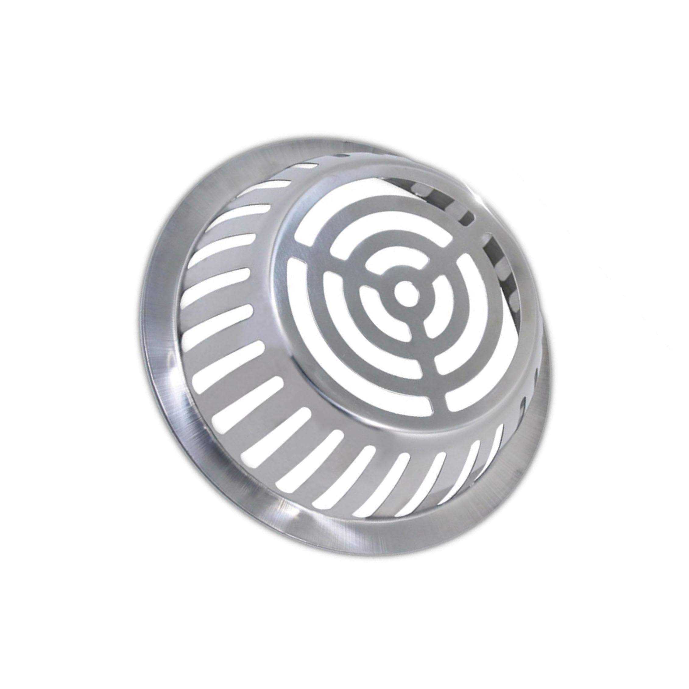 Zanthicia Silver Stainless Steel Floor Sink Drain Dome Strainer Construction Offers Resistance To Oxidation Over Time Which Provides Excellent Oxidation Resistance.to, 178Mm