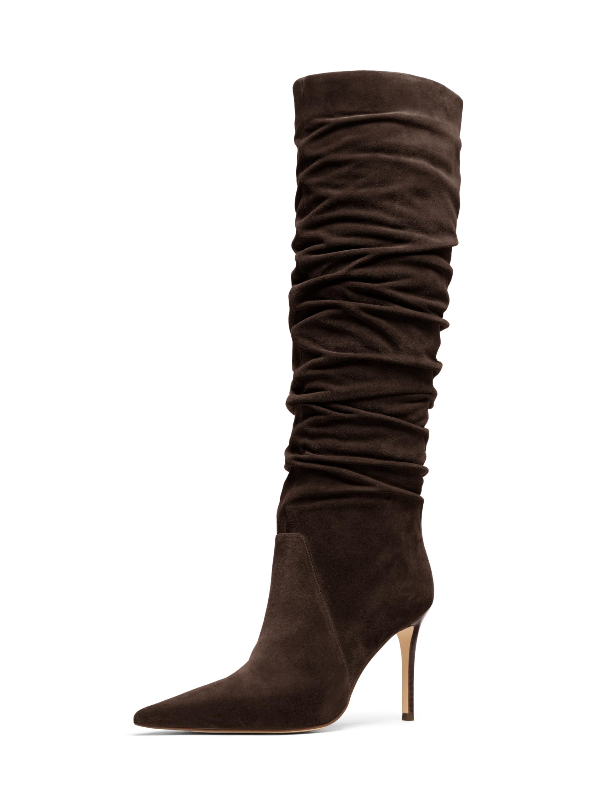 Michael Kors Brown Heeled Boots, Female, 6 Uk, Ankle Boots For Women