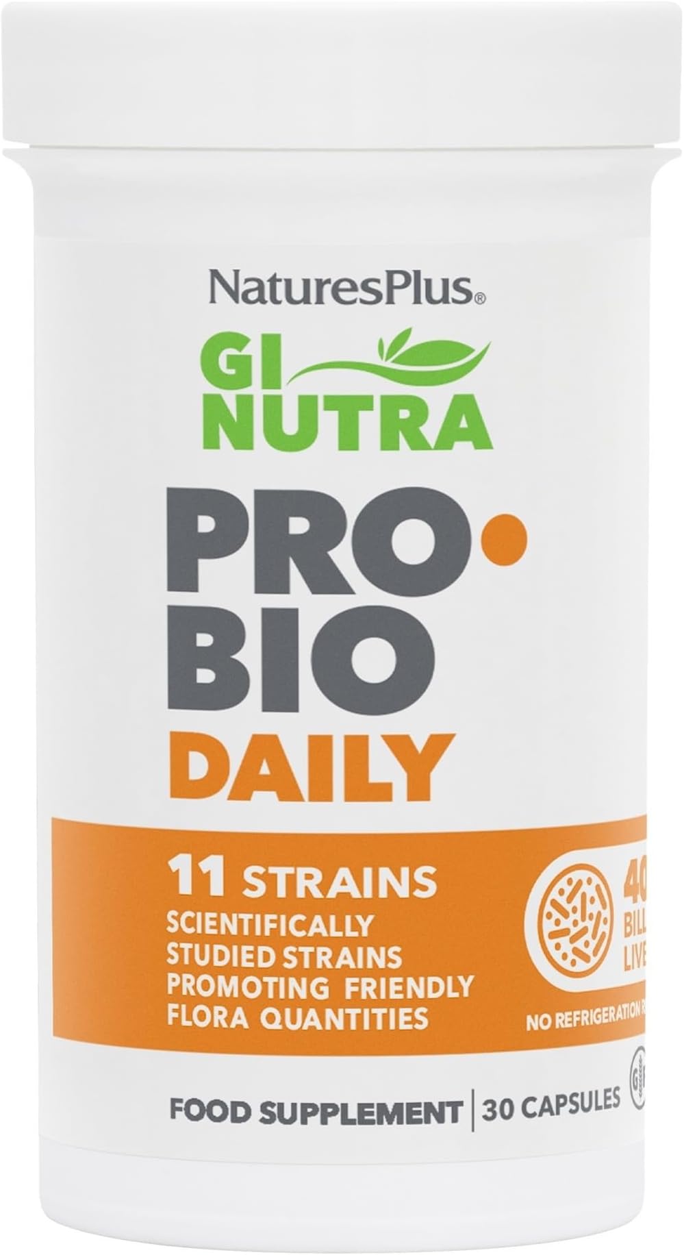 NaturesPlus GI NUTRA Pro Bio Daily Probiotics