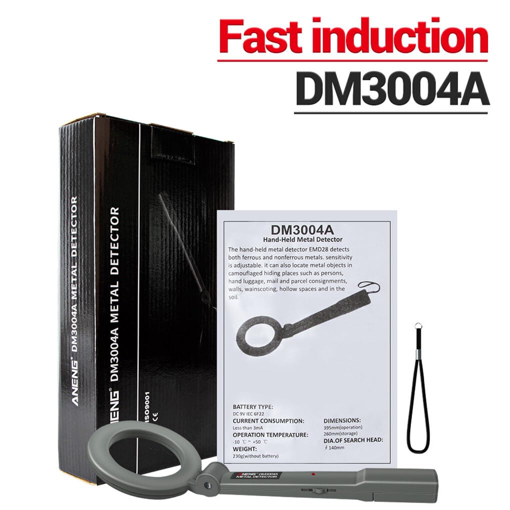 Steps for installing a 9V battery into the metal detector