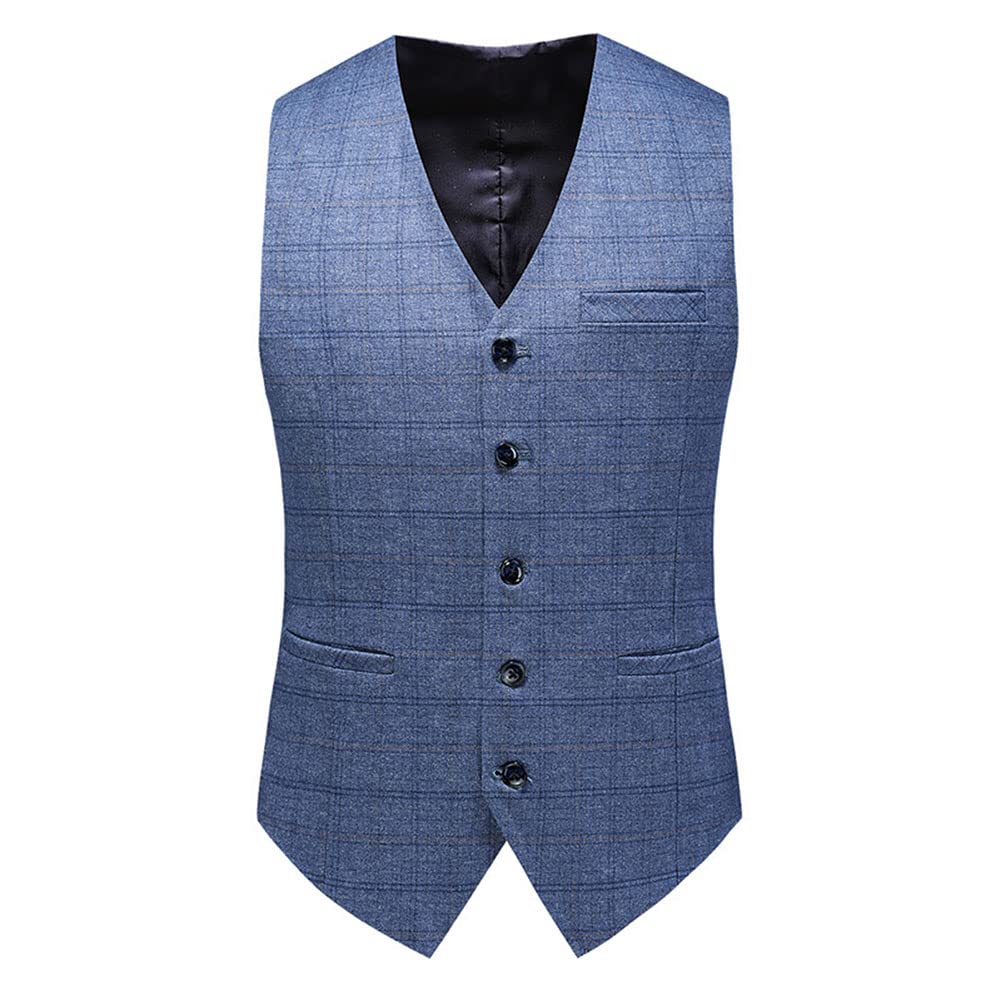 Costume 3 Pièces Homme Slim - Smoking Mariage Affaires - Veste, Gilet, Pantalon - Élégant Et Classique