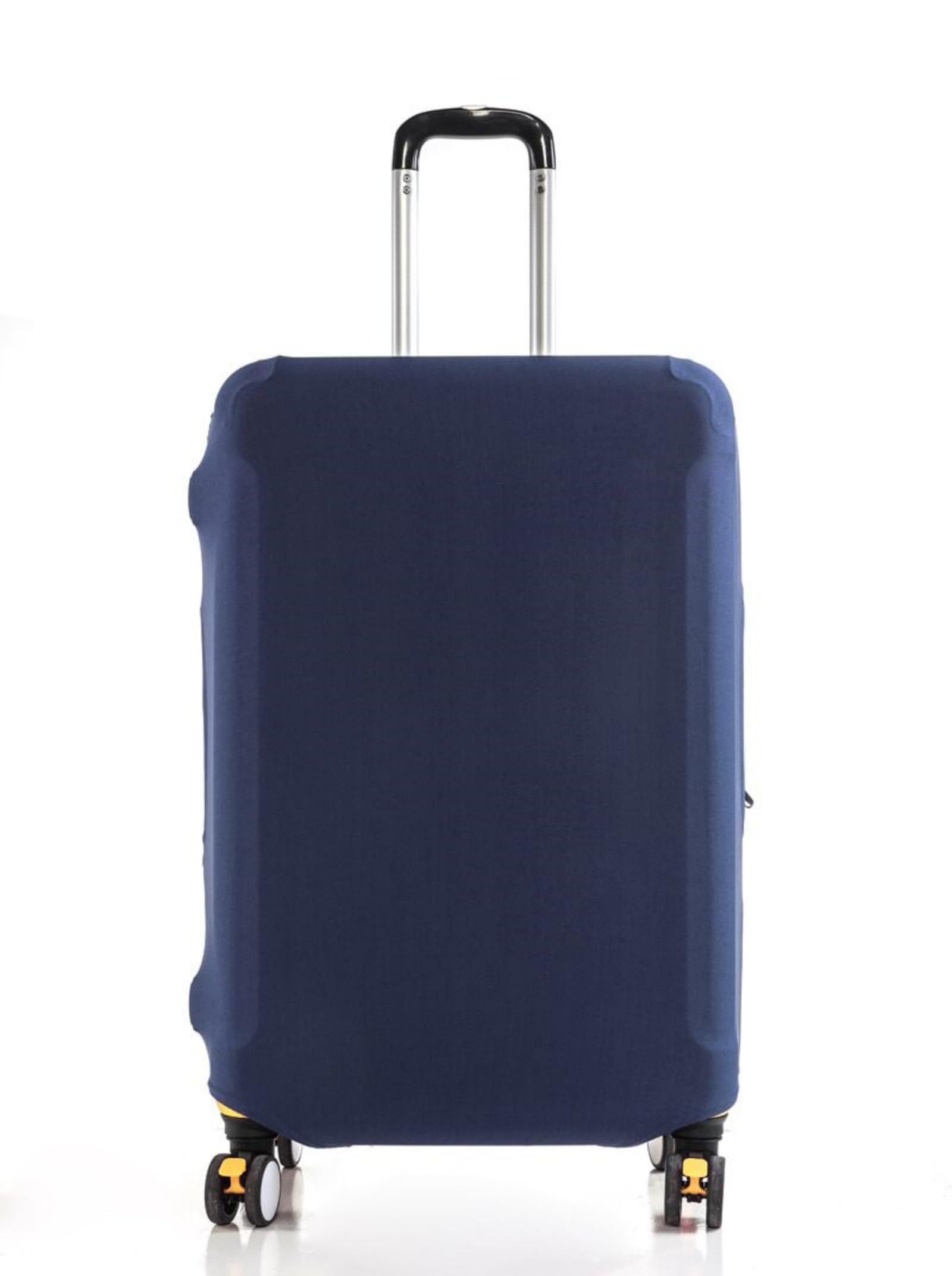 Chuangou Women's Navy Blue Luggage Cover Protector,Suitcase Covers Protector Elastic Travel Luggage Cover Dustproof Trolley Case Protective Cover Fits 19-32 Inch (,Xl: 29-32Inches)