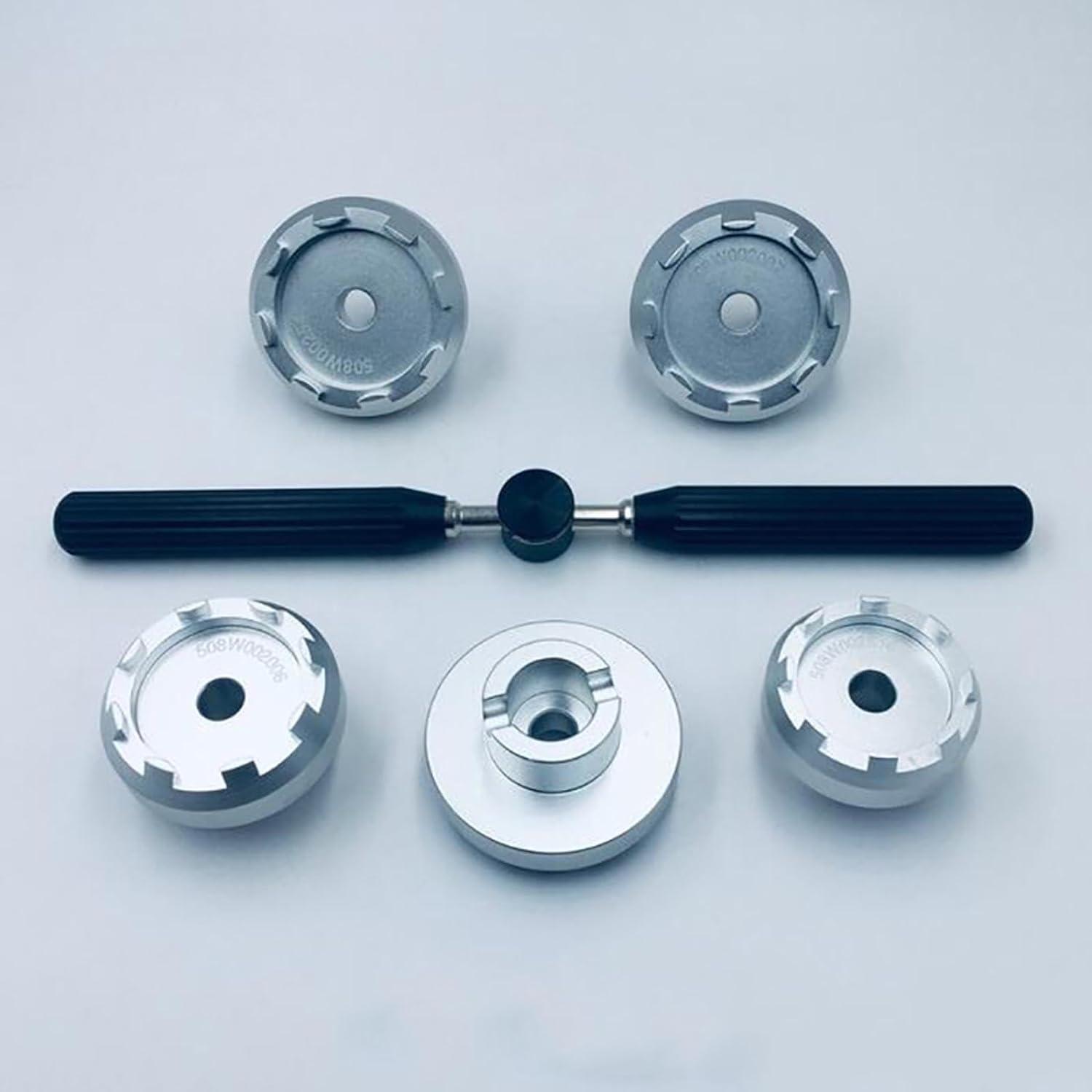 Kit de reparación de Relojes, Herramienta Profesional para la reparación de Relojes, abridor de Caja Trasera, removedor de Tapa y Matrices para Omega 508 510 Cal.8800