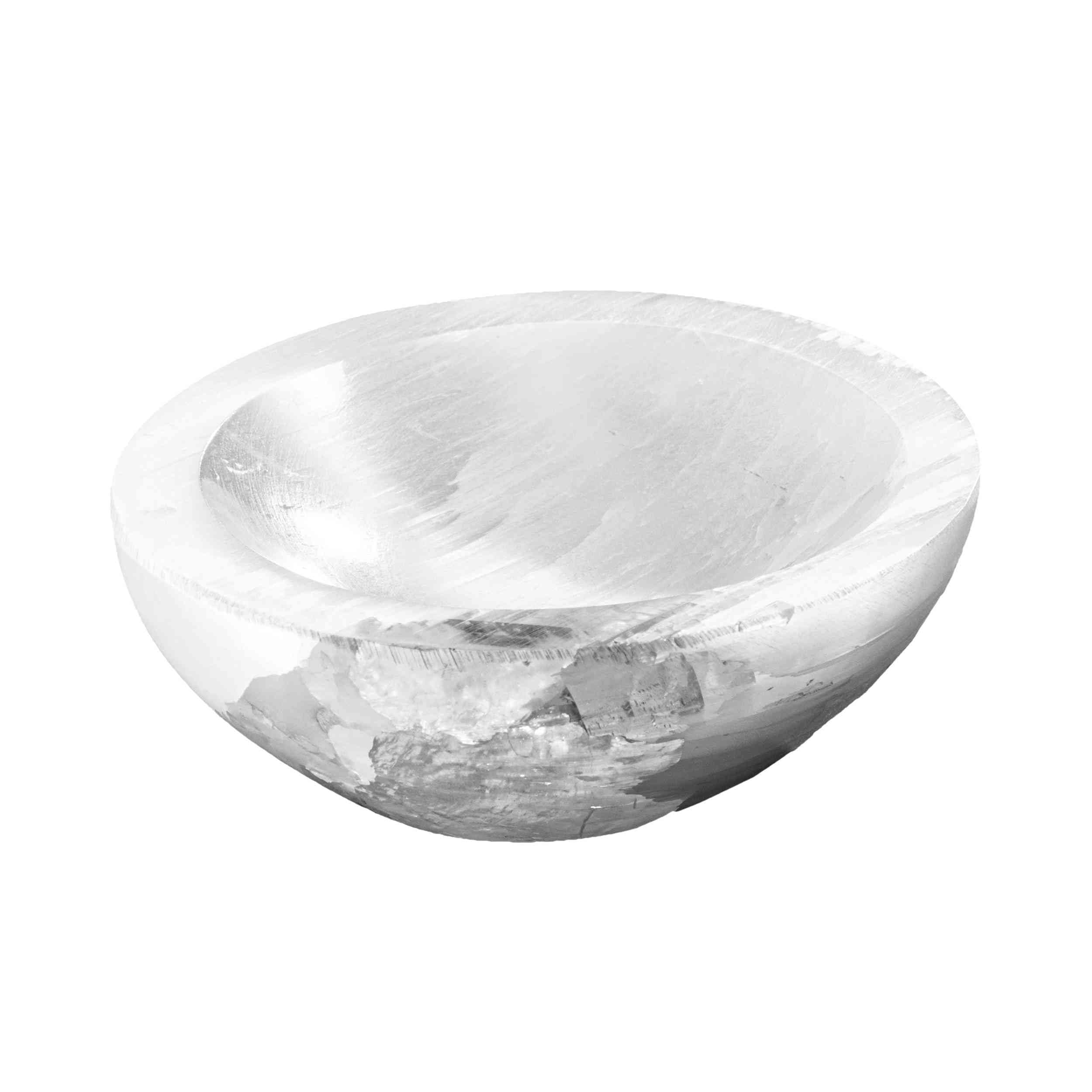 Sélénite 7,5 x 3 cm Pierre Naturelle Polie Reiki Recharge Nettoyage Spirituel