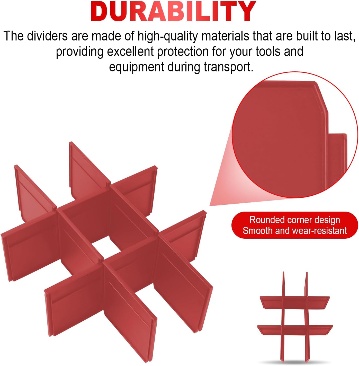 48228472 Packout Drawer Dividers for Milwaukee Packout 2Drawer Tool