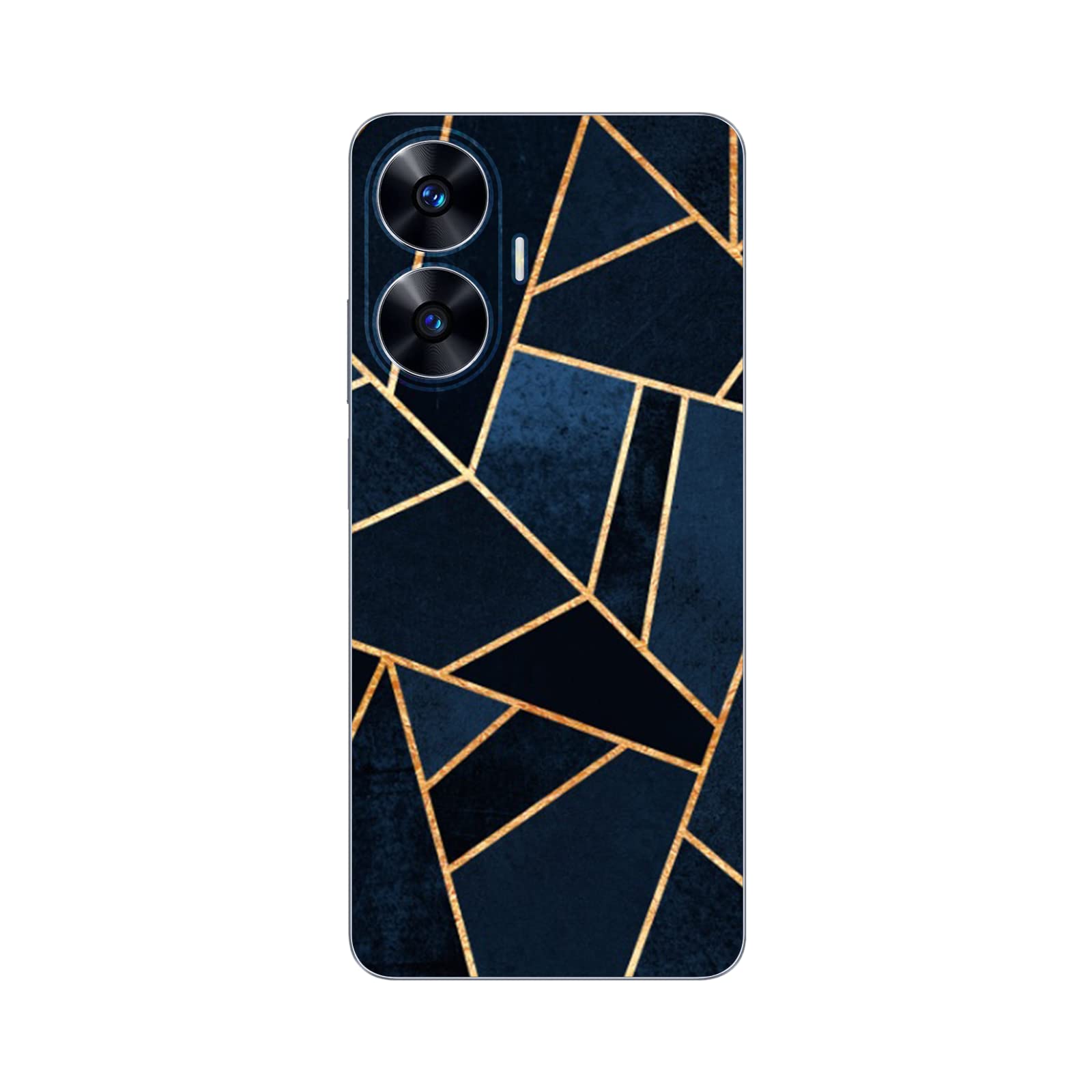 Cover Per Realme C55 – 3 Pezzi In Silicone TPU Morbido, Ultrasottile, Trasparente, Flessibile, Antigraffio – Custodia Protettiva