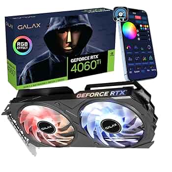 グラフィックボード・グラボ・ビデオカード GALAX GeForce RTX 4060 Ti 8GB 1-Click OC Amazon | GALAX GeForce RTX™ 4060 Ti EX 1-Click OC、Xtreme