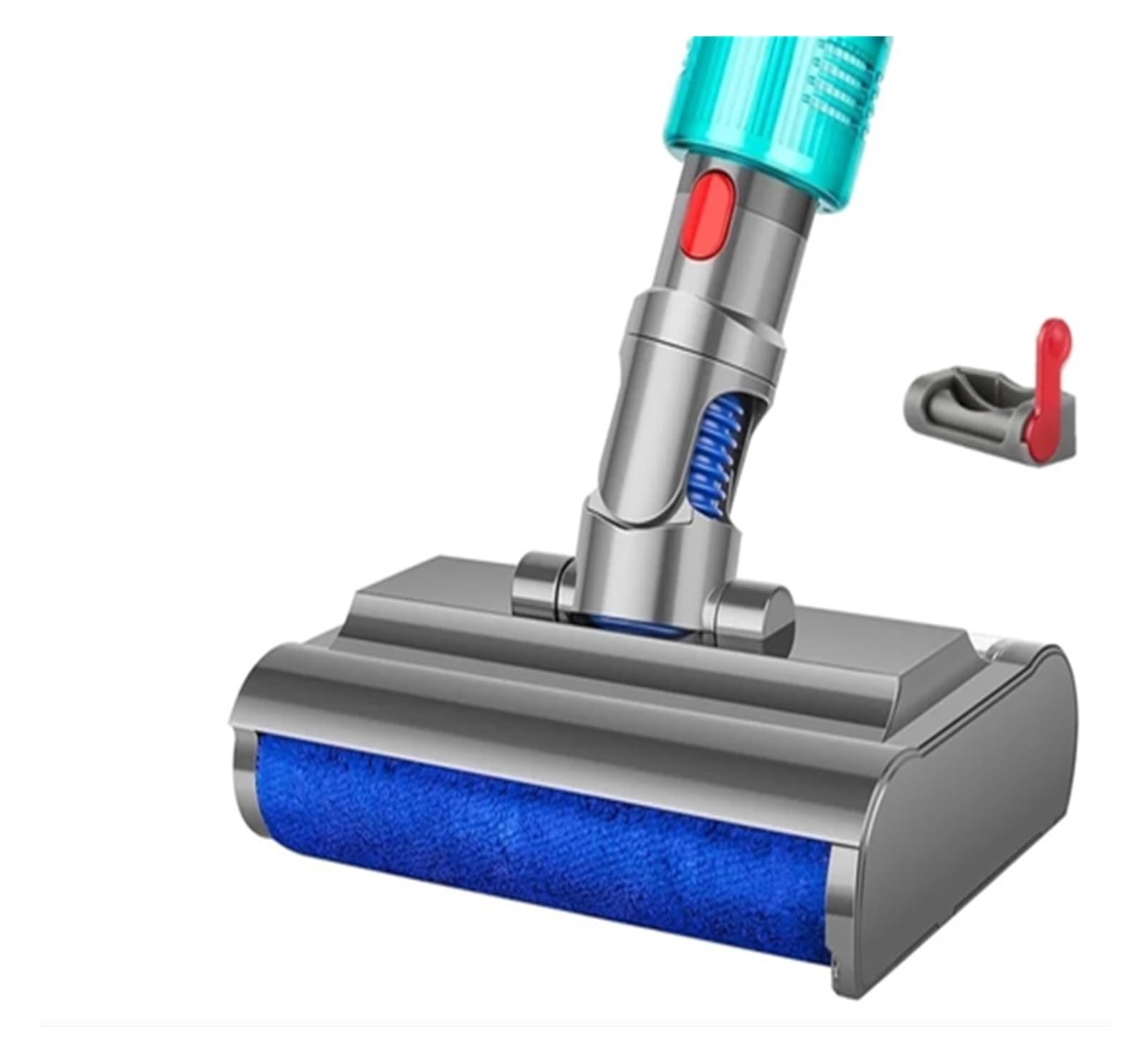 Cabezal De Fregona Eléctrica A13I For Seco Y Húmedo, Compatible Con Aspiradoras Dyson V7, V8, V10, V11 Y V15. Ideal For Suelos Duros Y Alfombras.