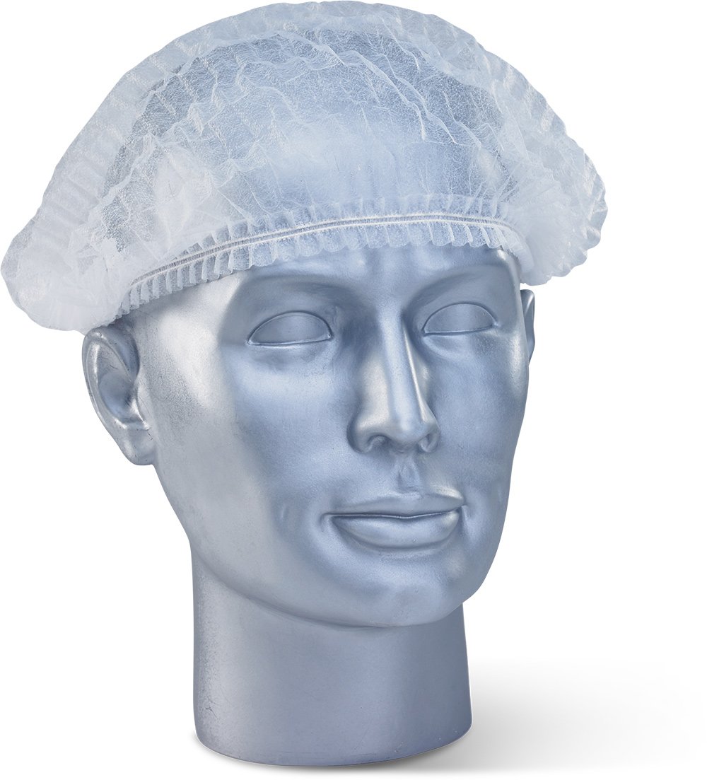 Safety Products Non Woven Disposable Bouffant Cap, White Color, Pack Of 100 Pcs (B075WRVCLL) Amazon Price History, Amazon Price Tracker