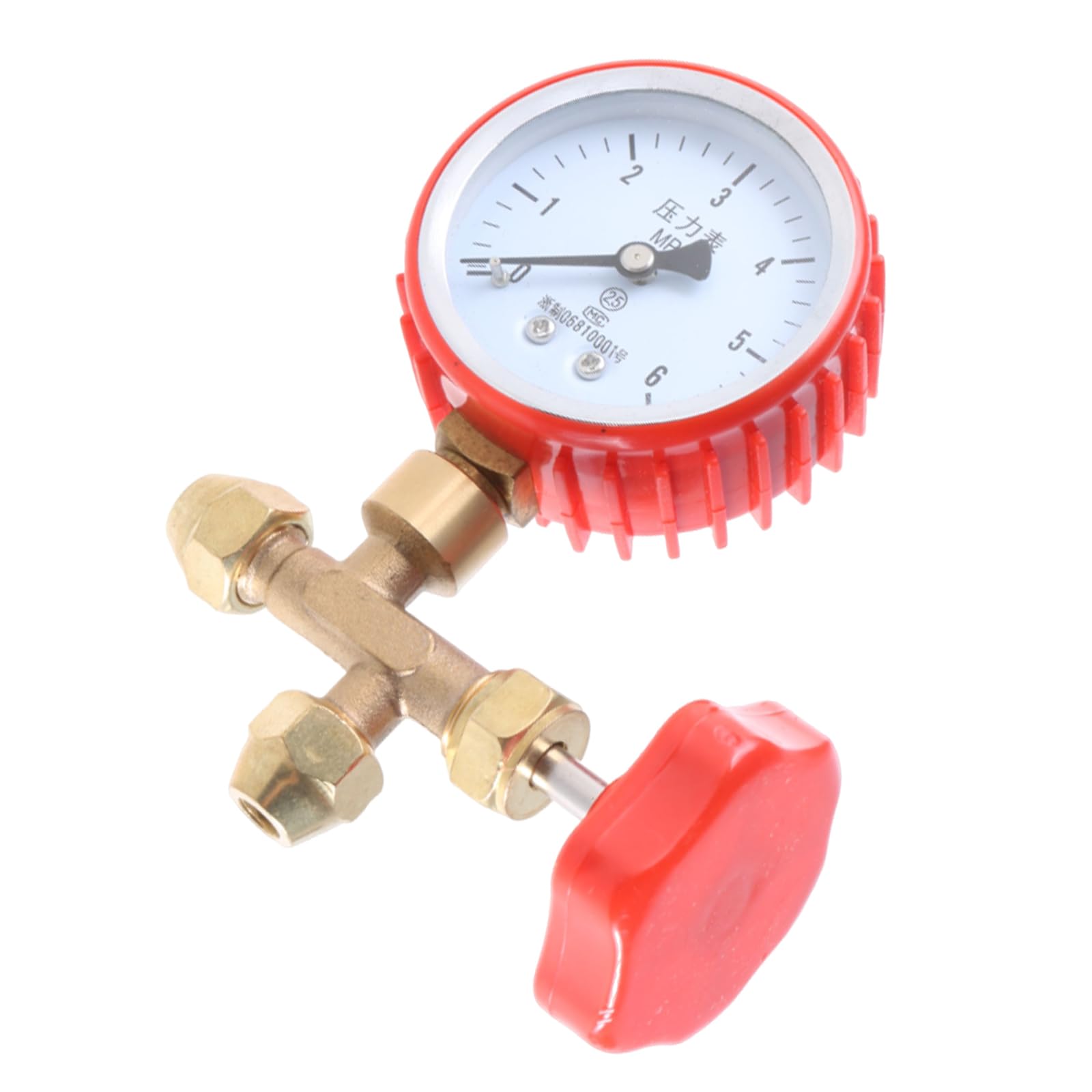 Air Conditioning Pressure Gauge HVAC Service Manifold Gauge Precisions Maintenance Pressure Shockproof Meter