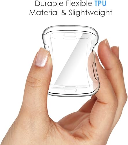 Miniatura 2 de Simpeak Protector de pantalla suave compatible con Apple Watch de 1.61 pulgadas, serie 7, serie 8, paquete de 2, todo alrededor, antiarañazos,