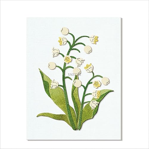 Miniatura 6 de Shadow Lotus - Troqueles de corte de metal de hoja de loto para hacer tarjetas, kit de troqueles en relieve de papel, suministros de bolsillos de