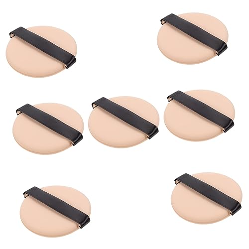 Paquete de 7 esponjas de maquillaje suaves y lavables en polvo seco y húmedo, esponja de belleza