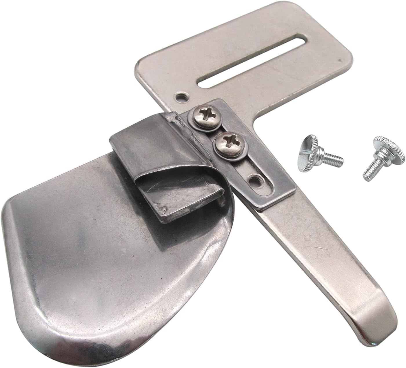 CKPSMS Single Down Turn Raw Edge Hemmer Sewing Attachment - 5/8 Inch Hem Size For Industrial Machines