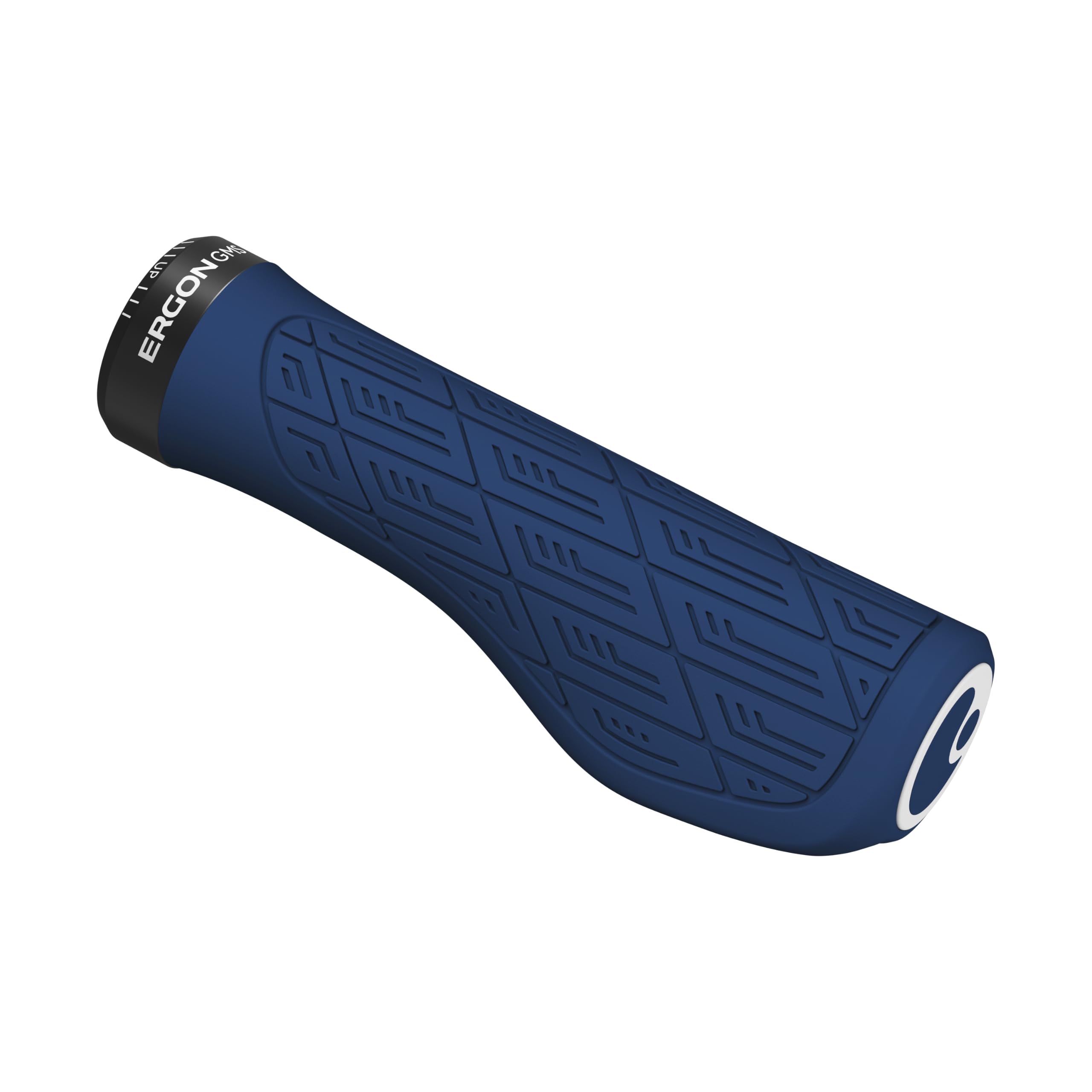 GMS MTB Bike Grips, Large, Mini-Wing, Nightride Blue