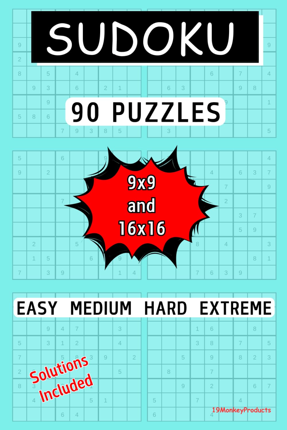Sudoku: 9x9 and 16x16 Grid Puzzles