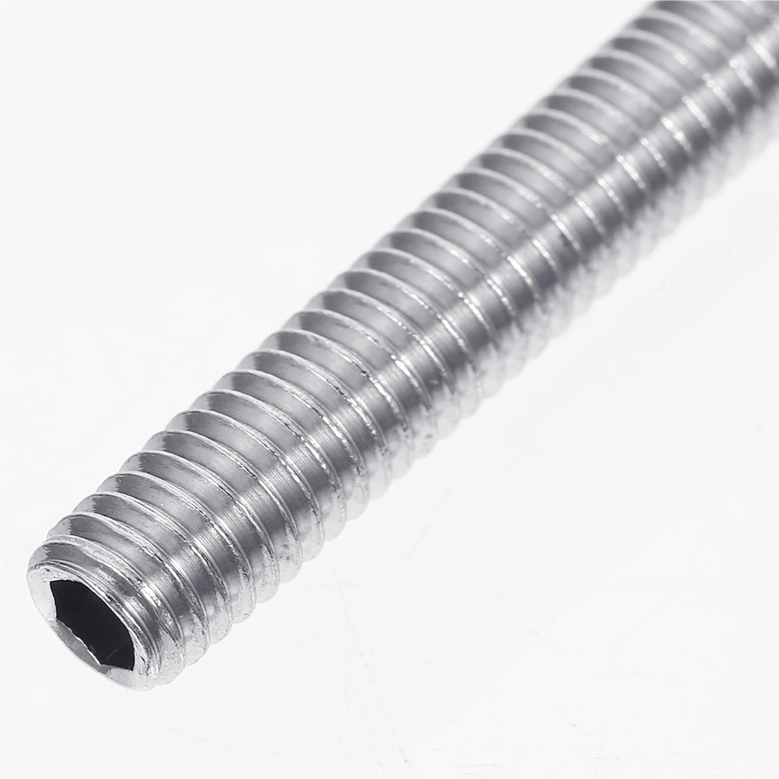 Tornillos autorroscantes de doble extremo M6 60 mm Acero inoxidable Plata Paquete de 6