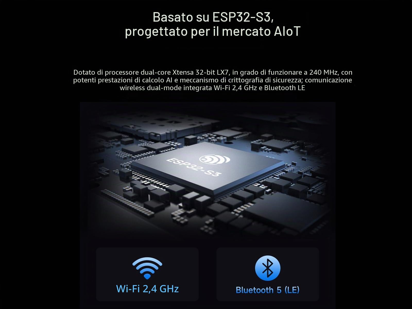Modulo Relè WiFi ESP32-S3 Industriale a 8 Canali, RS485 Integrato, Ingresso Digitale, Relè, Porta Ethernet e Circuiti di Protezione di Isolamento Multipli, Supporta RS485 e Controllo Remoto Bluetooth