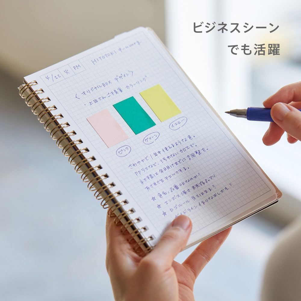 キングジム(Kingjim) King Jim HN-CR01 Human Toki Notebook, Comic Size, Apple