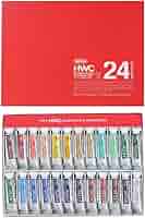 ホルベイン 油絵具  24色セット H915 10ml(4号) 2mvetro Amazon | ホルベイン 油絵具 H915 10ml 24色セット 915 | 絵具 通販