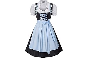 Women's Oktoberfest Costume - Bavarian German Dirndl Dress