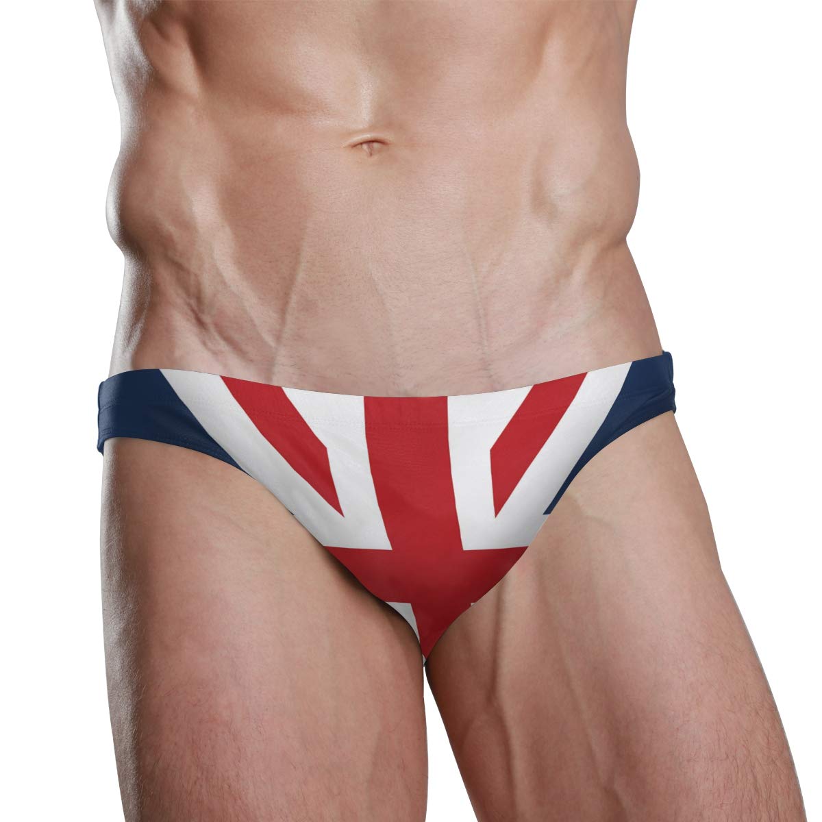 American Honoring Firefighter Flags Men's Underwear Basic Polyester Brief