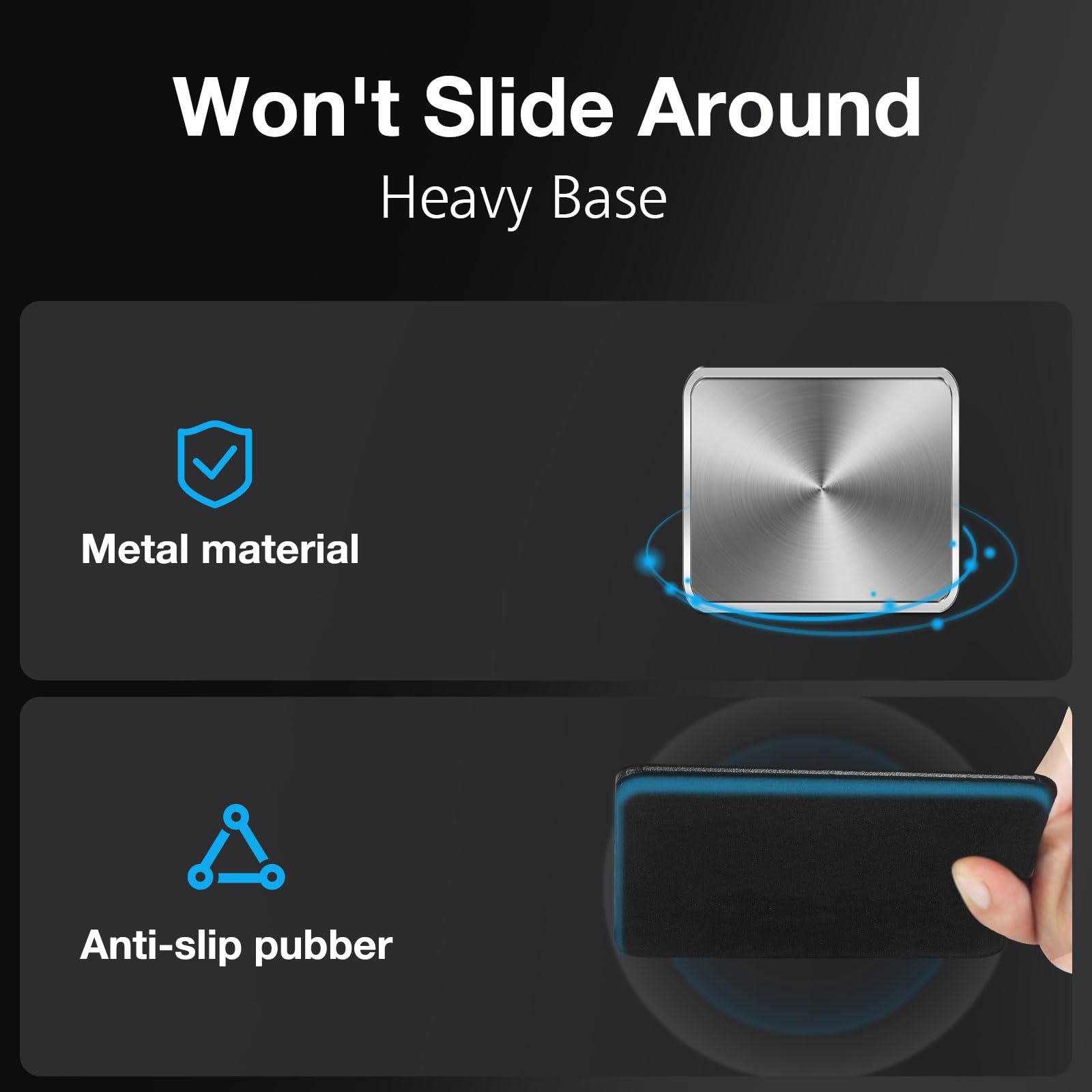 TOOLOUR Tercera Mano de Soldadura Compacta de 4 Brazos con Base Magnética, Soporte PCB Ajustable 360°, Helping Hands Portátil para Electrónica, Reparación de Automóviles y Montaje de Modelos