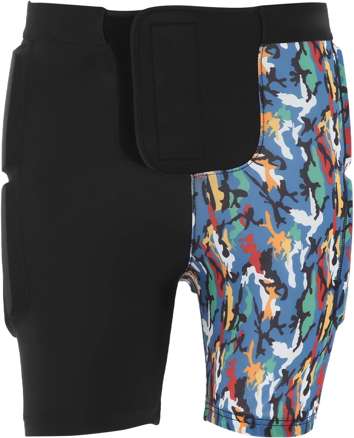 PROPRO Protective Padded Shorts High Elastic EVA Hip Pads Protection for Snowboarding Skating Roller Skateboarding Outdoor Sports Polyurethane Fiber Black L