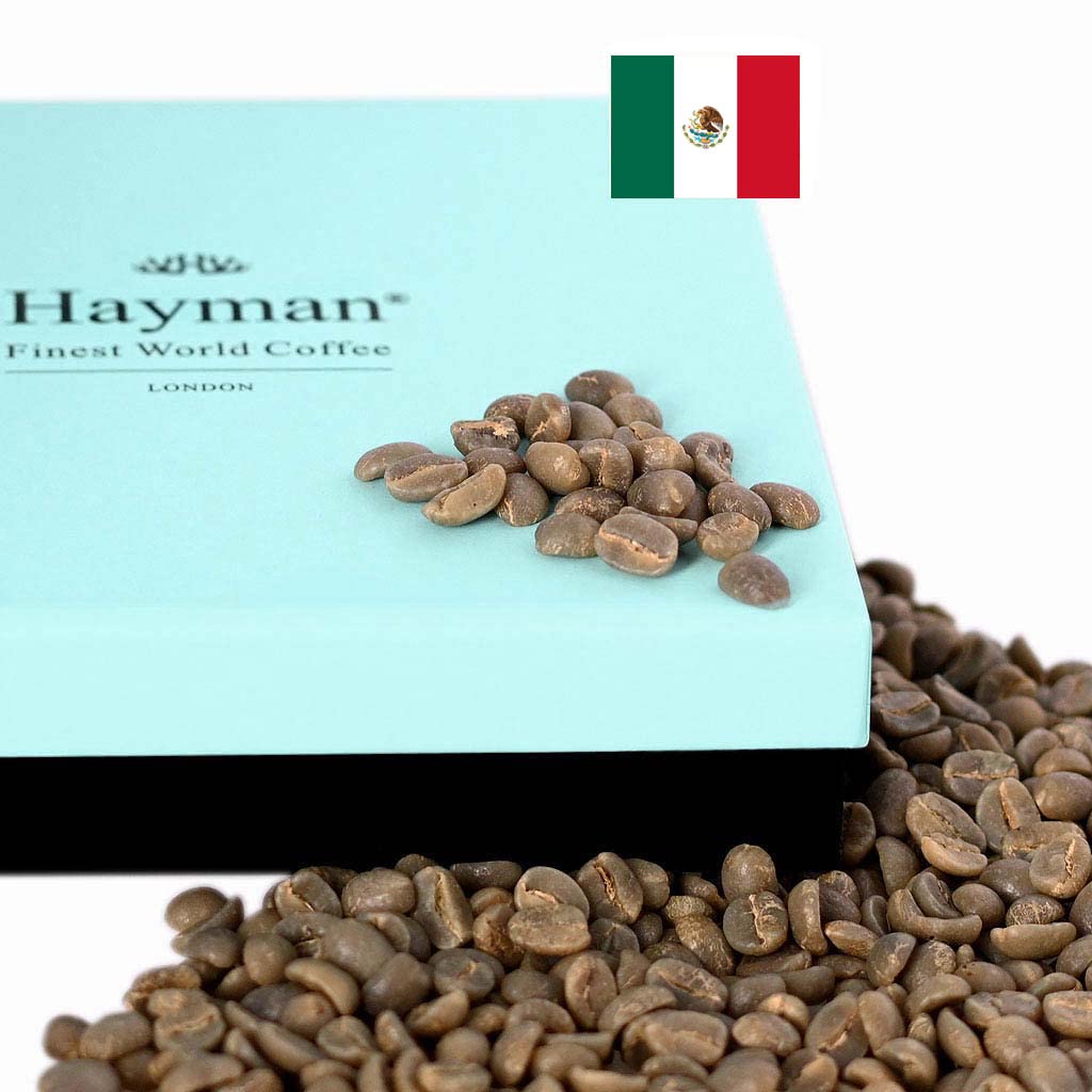 100% Caffè Decaffeinato dal Messico - Chicchi di caffè non tostati | Livello di tostatura del caffè: non tostati, Peso dell’unità di vendita: 1 x 680g/24oz