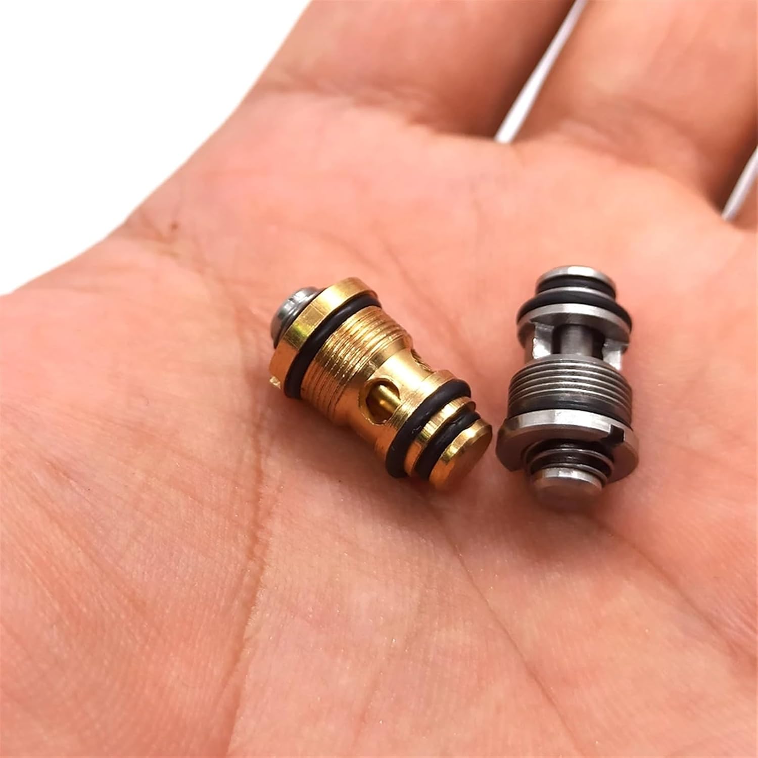 Reinforced Output Mag Release Valve for 1911 Series Gas Regulator Safety Solenoid Valve Barbecue Cooker Exhaust Valve Electric(Copper)