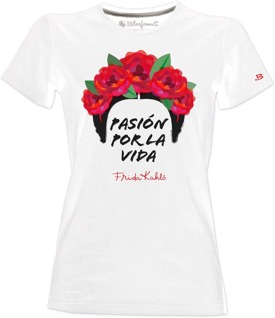 Frida Kahlo Official T-Shirt Pasión por la Vida - Women's T-Shirt