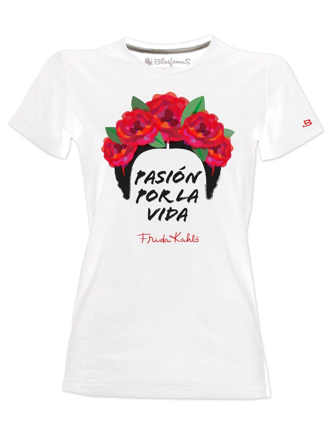 Frida Kahlo Official T-Shirt Pasión por la Vida - Women's T-Shirt