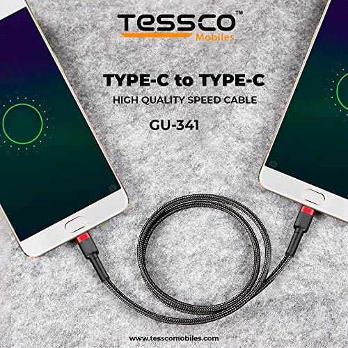 Image of 3 idea Imagine Create Print Tessco GU-341 1.5 M PD2.0 Type C to Type C cable C-Type